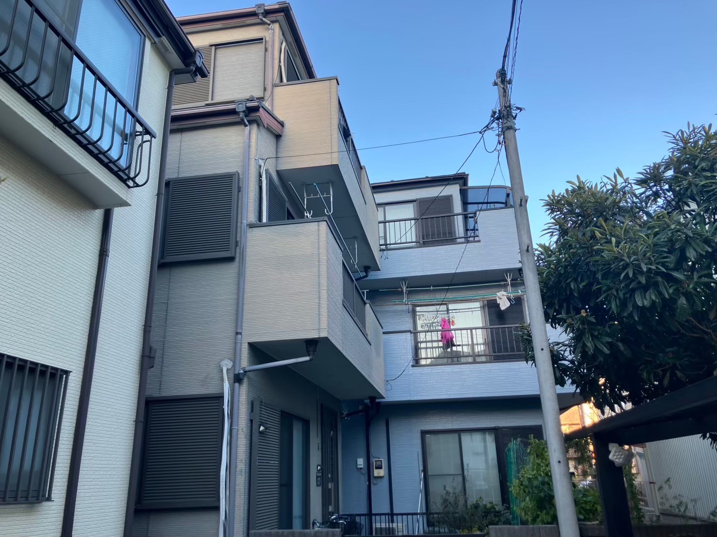 施工前の写真